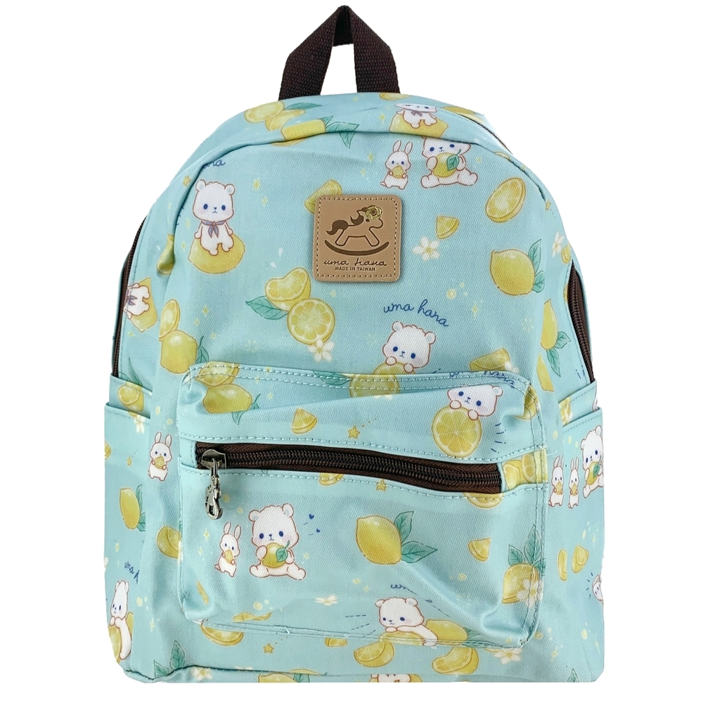 Waterproof Lemon Bunny Bear Mini Small Travel Backpack